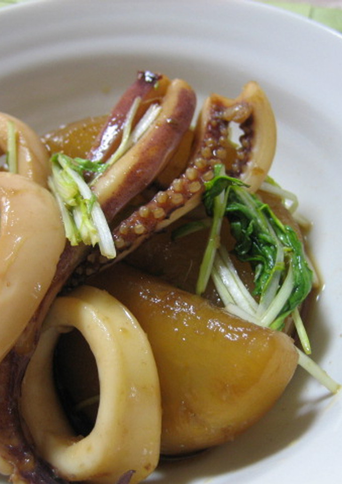 大根とイカのうま煮-レシピのメイン写真