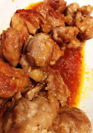 豚コマ丸め焼き-レシピのメイン写真