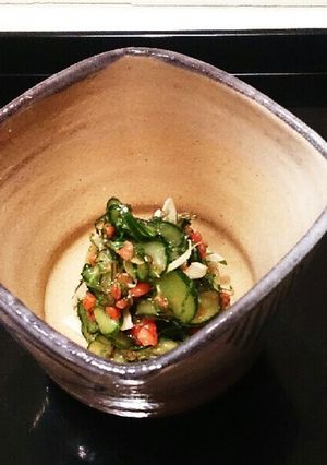 夏野菜の金山寺味噌和え-レシピのメイン写真