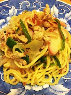 梅焼きそば-レシピのメイン写真