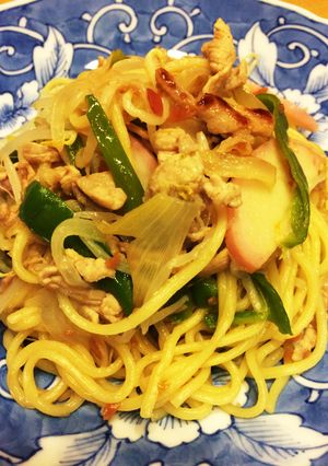 梅焼きそば-レシピのメイン写真