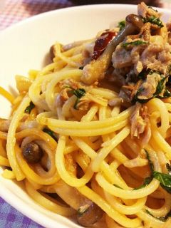ツナと大葉の和風パスタ♪-レシピのメイン写真