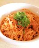 おからこんにやく麺でタイカレー麺