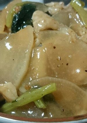 大根と鶏肉のあんかけ丼-レシピのメイン写真