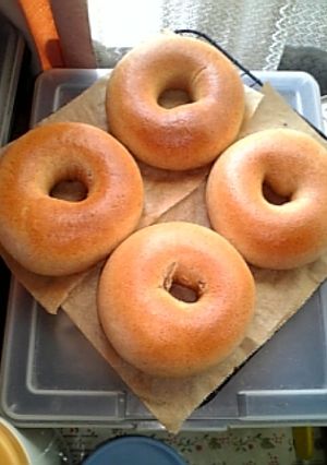 全粒粉入りベーグル-レシピのメイン写真