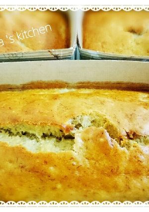 ココナッツオイルで超簡単バナナケーキ ♡-レシピのメイン写真