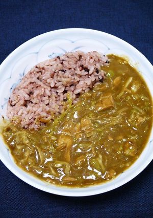 簡単5分！たっぷりツナキャベツ和風カレー-レシピのメイン写真