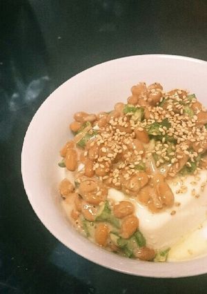 納豆オクラ冷奴-レシピのメイン写真