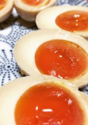 白真弓☆酒粕醤油玉子-レシピのメイン写真