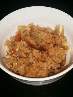 残り物のきんぴらで炊き込みご飯**-レシピのメイン写真