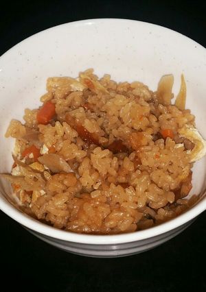 残り物のきんぴらで炊き込みご飯**-レシピのメイン写真