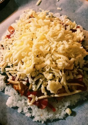 残り物でライスピザ-レシピのメイン写真