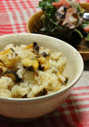 ●山陰の夏の味覚●さざえご飯-レシピのメイン写真