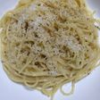 水つけパスタ カチオ・エ・ペペ風