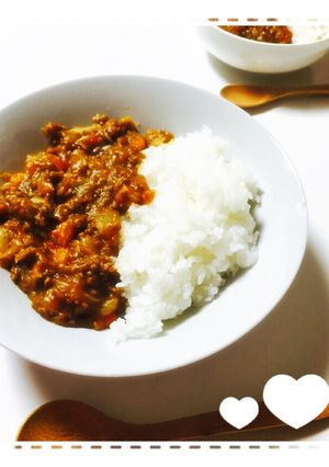 簡単！キーマカレー-レシピのメイン写真