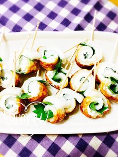 ちくわのクリームチーズ巻き巻き♫-レシピのメイン写真