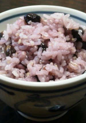 藤ご飯(黒豆ご飯)-レシピのメイン写真