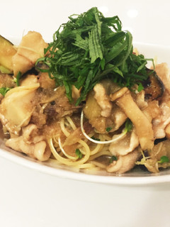 さっぱり!夏バテ解消!おろしポン酢パスタ-レシピのメイン写真