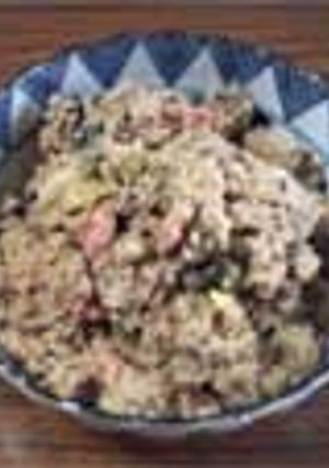 煮物のお汁で「おからの炒り煮」-レシピのメイン写真