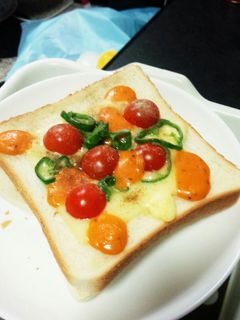 簡単ピザパン-レシピのメイン写真