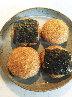 オーブントースターで焼きおにぎり-レシピのメイン写真