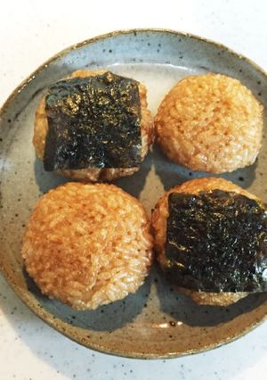 オーブントースターで焼きおにぎり-レシピのメイン写真