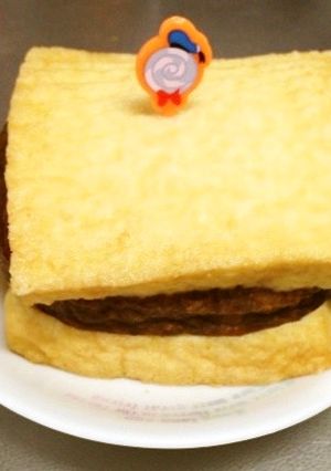 簡単！豊川稲荷♡おきつねバーガー-レシピのメイン写真