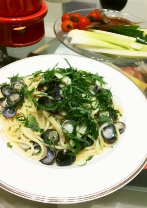 しじみのパスタ♪うま味が濃い~!-レシピのメイン写真