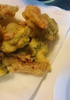 ゴーヤーとポークのかき揚げ-レシピのメイン写真