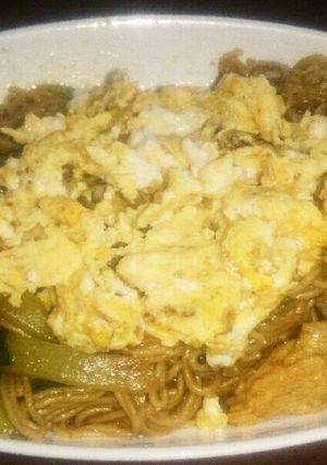 そうめんの焼きそば風-レシピのメイン写真