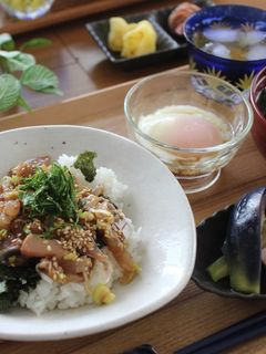 アジのたたき丼-レシピのメイン写真