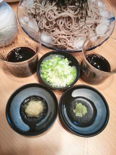 さっぱり蕎麦にスタミナ薬味♪-レシピのメイン写真