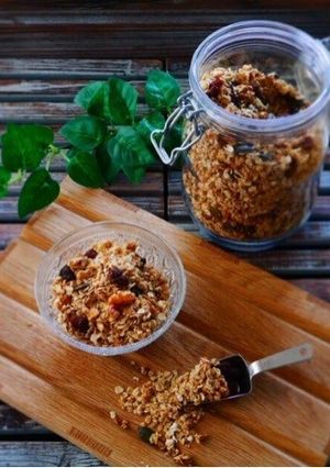 coconut granola-レシピのメイン写真