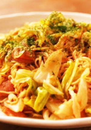 袋ラーメンで☆簡単！焼きラーメン-レシピのメイン写真