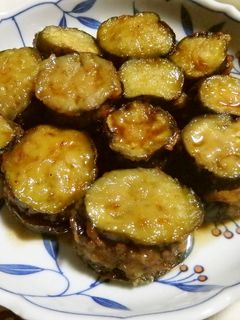 なすの肉はさみ揚げ-レシピのメイン写真