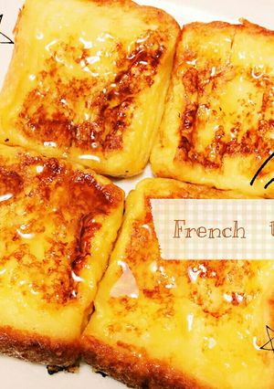 簡単♡喫茶店の味 フレンチトースト-レシピのメイン写真