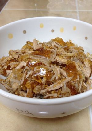 簡単!旨旨〜♪鶏肉とえのきの煮こごり。-レシピのメイン写真