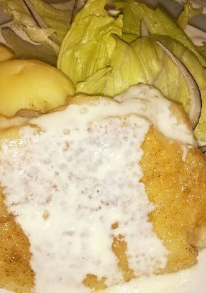 鶏もも肉のレモンクリームソース-レシピのメイン写真