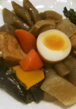 夏の炊き合わせ~お盆に-レシピのメイン写真