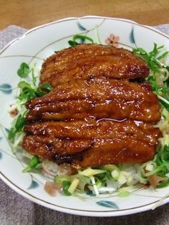 いわしの蒲焼丼-レシピのメイン写真