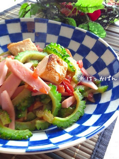 塩トマトで♪簡単ゴーヤチャンプルー✿-レシピのメイン写真