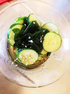 5分でできる♡きゅうりの酢の物-レシピのメイン写真