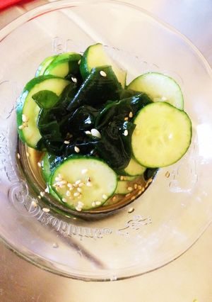 5分でできる♡きゅうりの酢の物-レシピのメイン写真