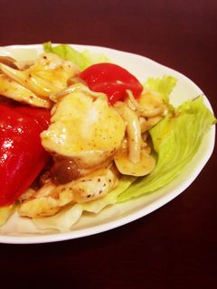 とりむね肉で♪さっぱりおかずサラダ-レシピのメイン写真