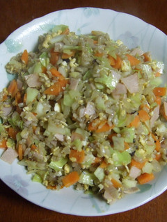 玄米と野菜のガッツリチャーハン-レシピのメイン写真