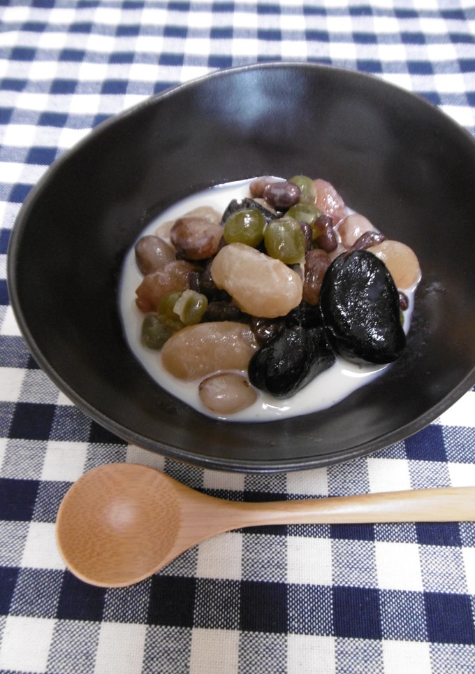甘納豆煮ちゃいました。-レシピのメイン写真