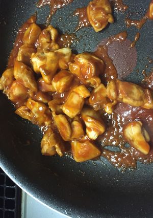 鳥モモ肉のケチャップ炒め-レシピのメイン写真