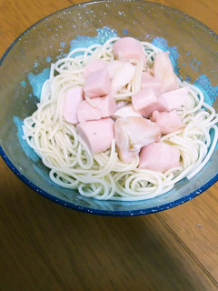 たこ魚肉ソーセージそうめん-レシピのメイン写真