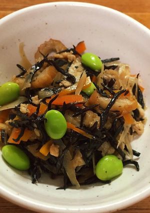 甘め♡ひじきの煮物＊-レシピのメイン写真