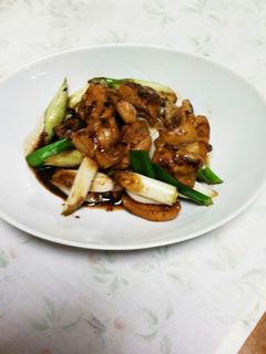 鶏の焼き鳥風炒め-レシピのメイン写真